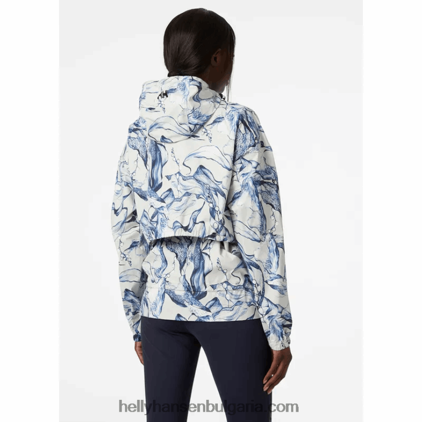 Жени дамско яке за бягство от дъжд 80V22D2588 черно/морско синьо Helly-Hansen