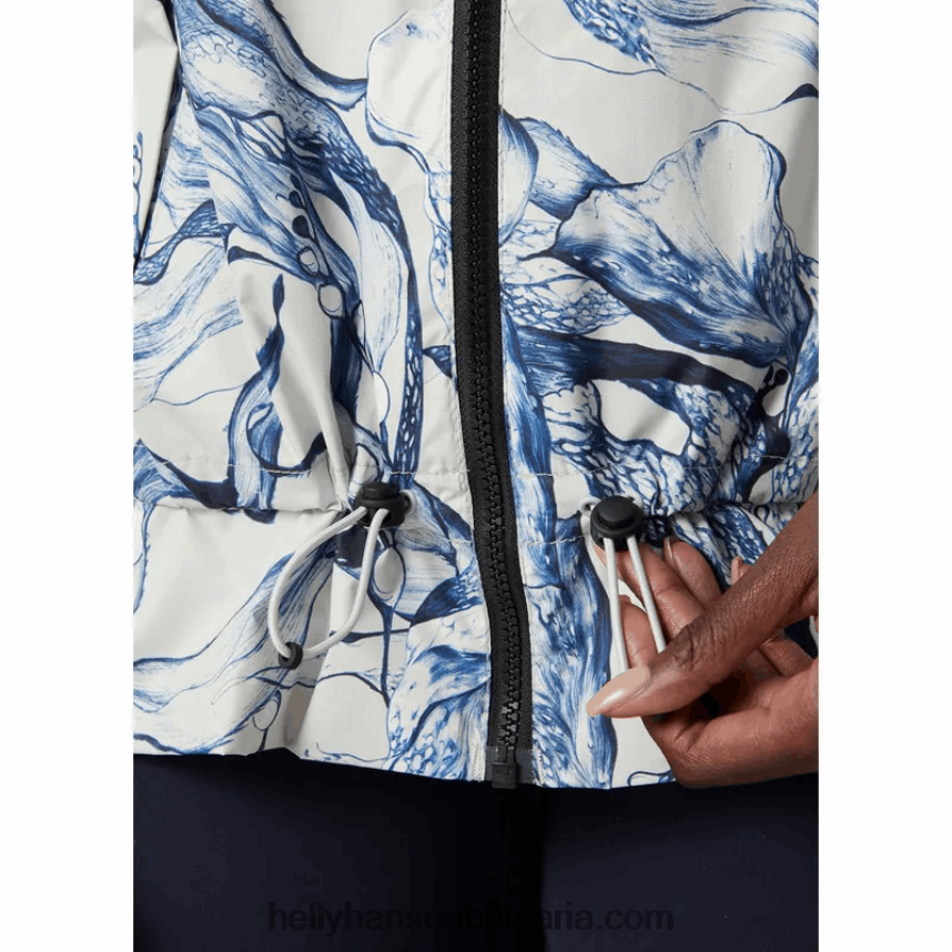 Жени дамско яке за бягство от дъжд 80V22D2588 черно/морско синьо Helly-Hansen