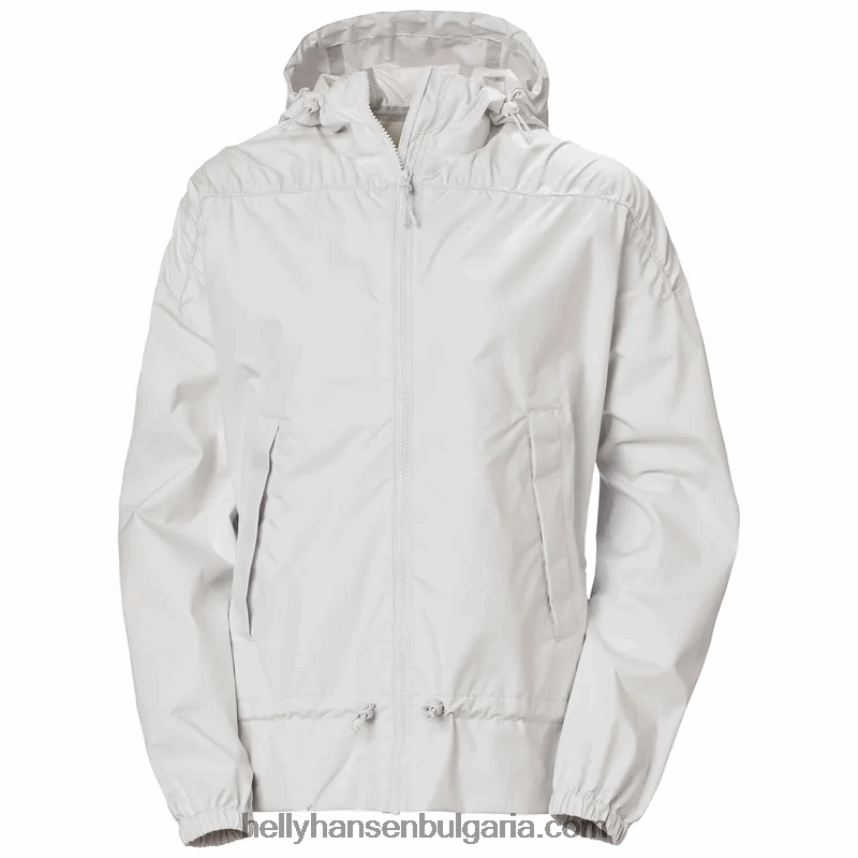 Жени дамско яке за бягство от дъжд 80V22D2589 сива мъгла es Helly-Hansen