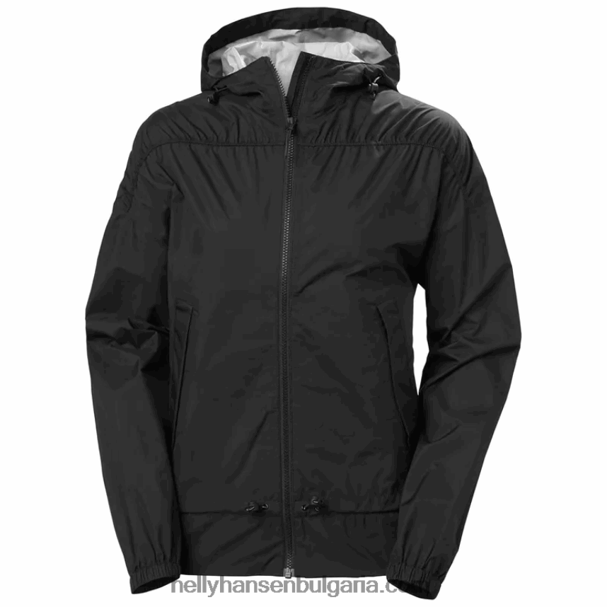 Жени дамско яке за бягство от дъжд 80V22D2590 сива мъгла es/nimbus clou Helly-Hansen