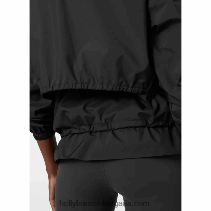 Жени дамско яке за бягство от дъжд 80V22D2590 сива мъгла es/nimbus clou Helly-Hansen