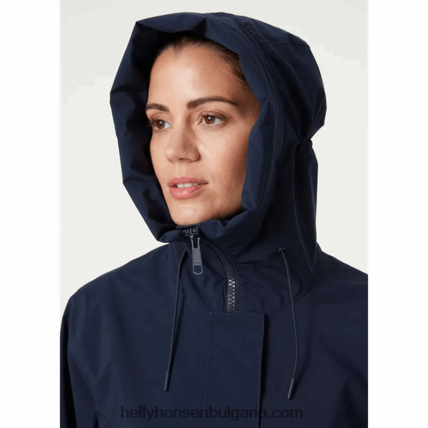 Жени дамско пролетно палто виктория 80V22D2593 етерично y/черно Helly-Hansen