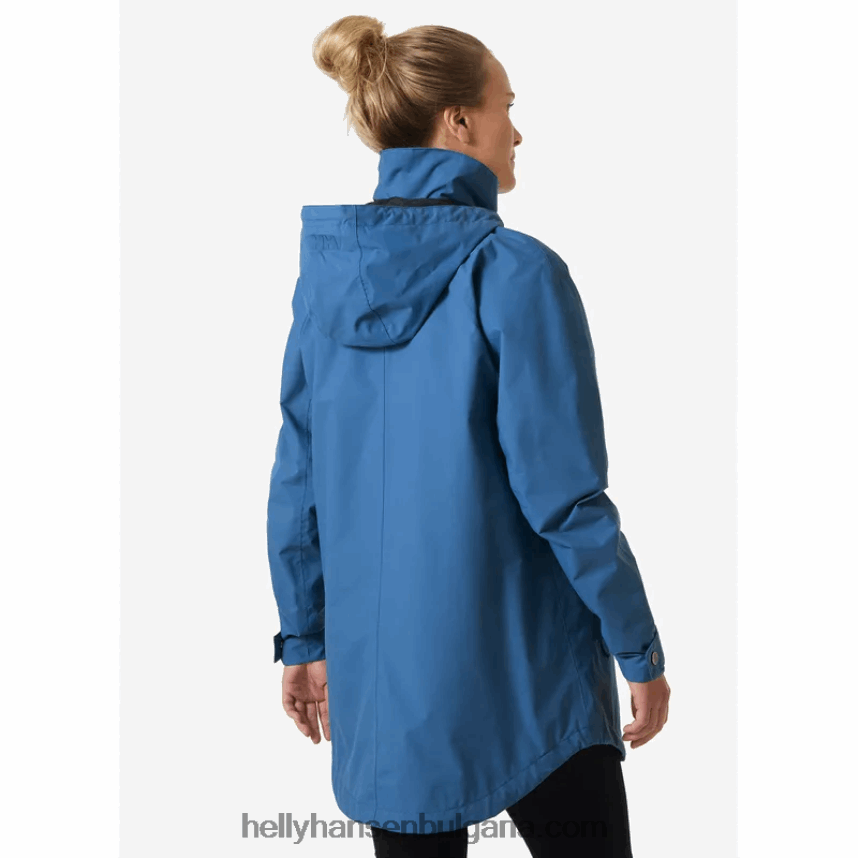 Жени дамски дъждобран валентия 80V22D2605 райе равномерно/есенциално y/морско синьо Helly-Hansen