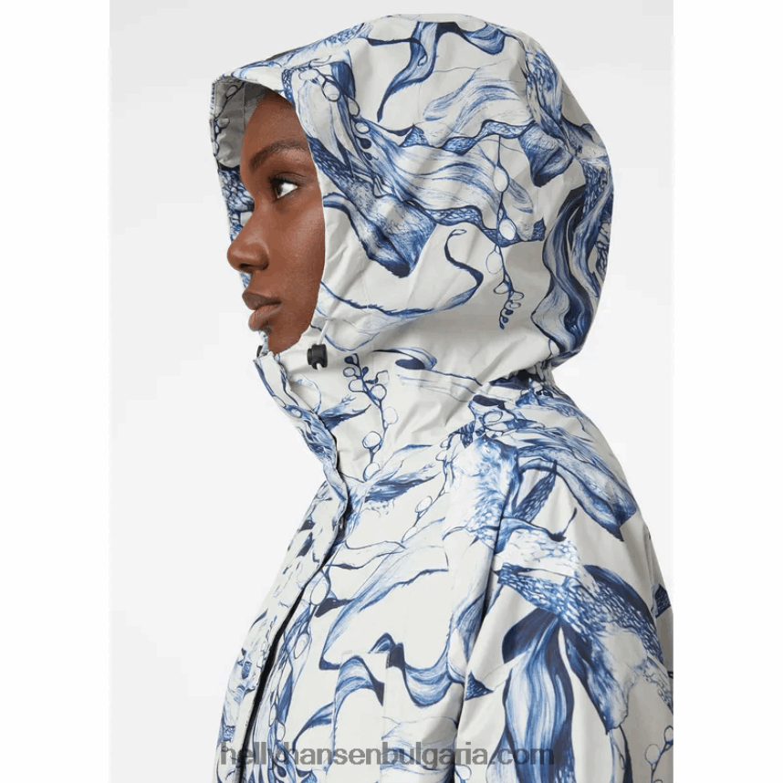 Жени дамски бягство дъждобран 80V22D2613 флот/морски флот Helly-Hansen