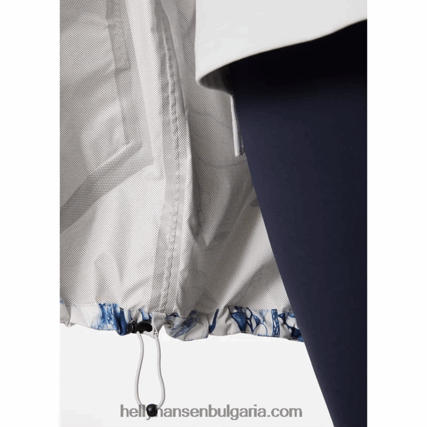 Жени дамски бягство дъждобран 80V22D2613 флот/морски флот Helly-Hansen