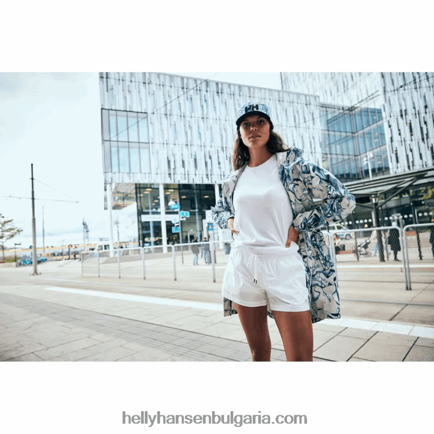 Жени дамски бягство дъждобран 80V22D2613 флот/морски флот Helly-Hansen