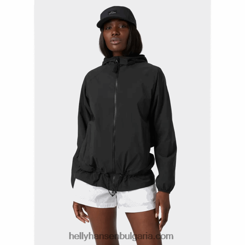 Жени дамско яке за колоездене 80V22D2791 нимб облак Helly-Hansen