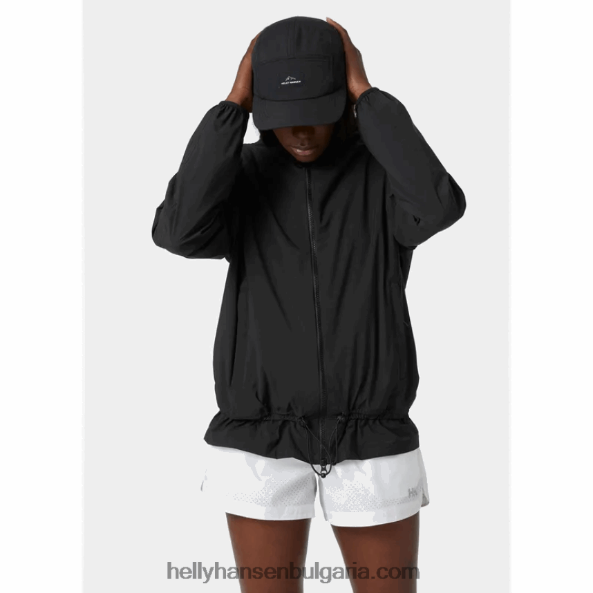 Жени дамско яке за колоездене 80V22D2791 нимб облак Helly-Hansen