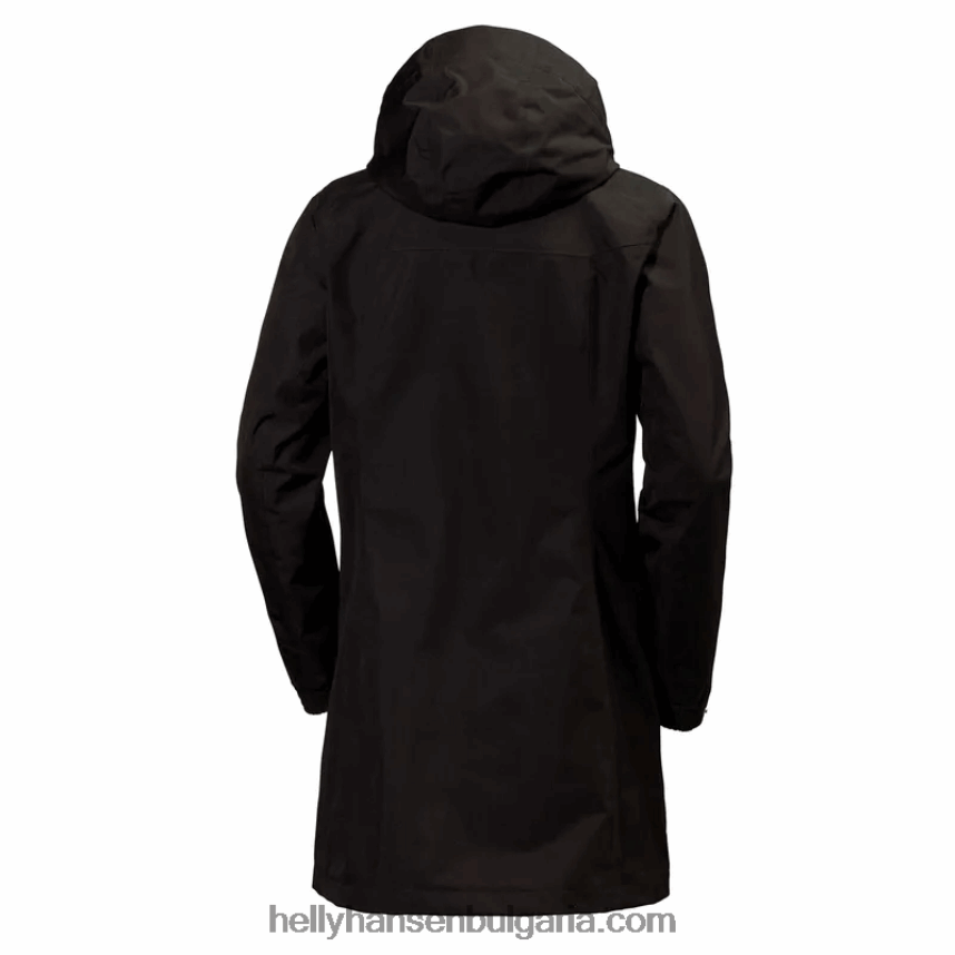 Жени дамско дълго дъждобран aden 80V22D1543 бяло Helly-Hansen