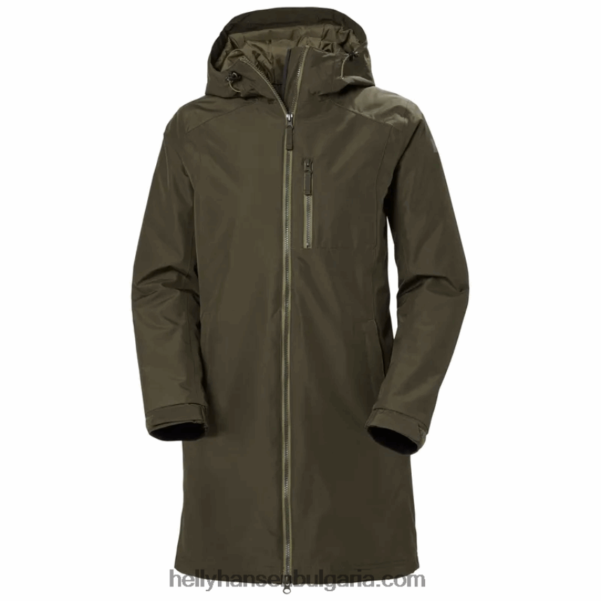 Жени дамско дълго зимно яке belfast 80V22D1549 черен Helly-Hansen