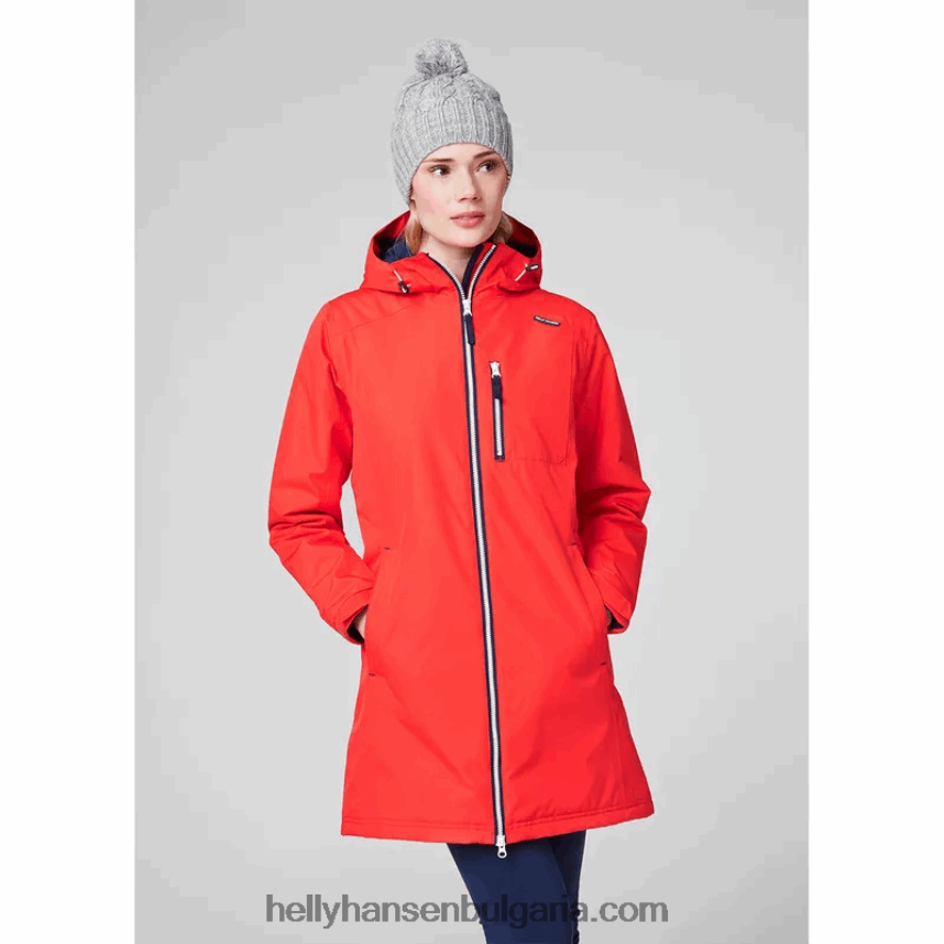 Жени дамско дълго зимно яке belfast 80V22D1549 черен Helly-Hansen