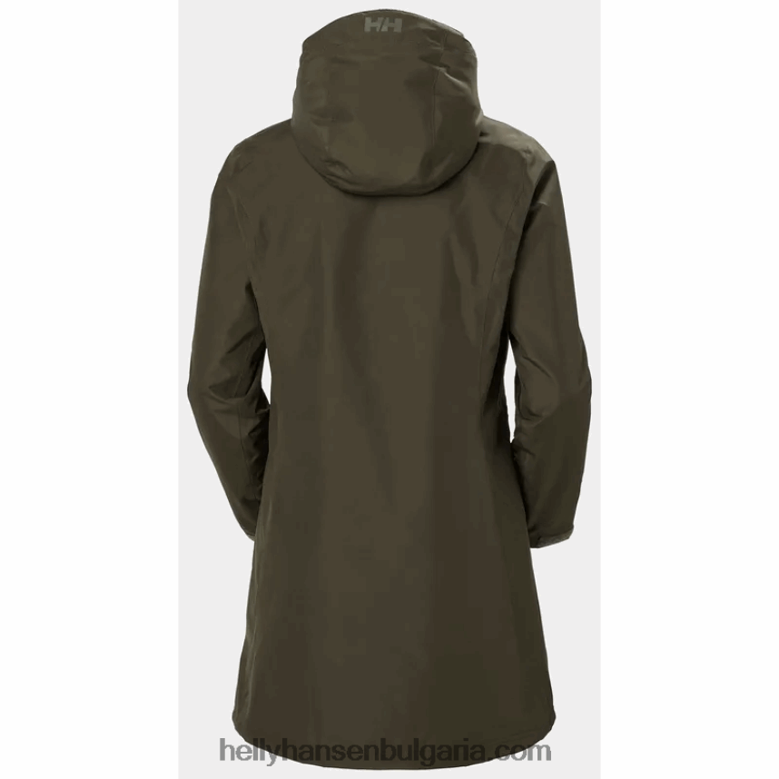 Жени дамско дълго зимно яке belfast 80V22D1549 черен Helly-Hansen