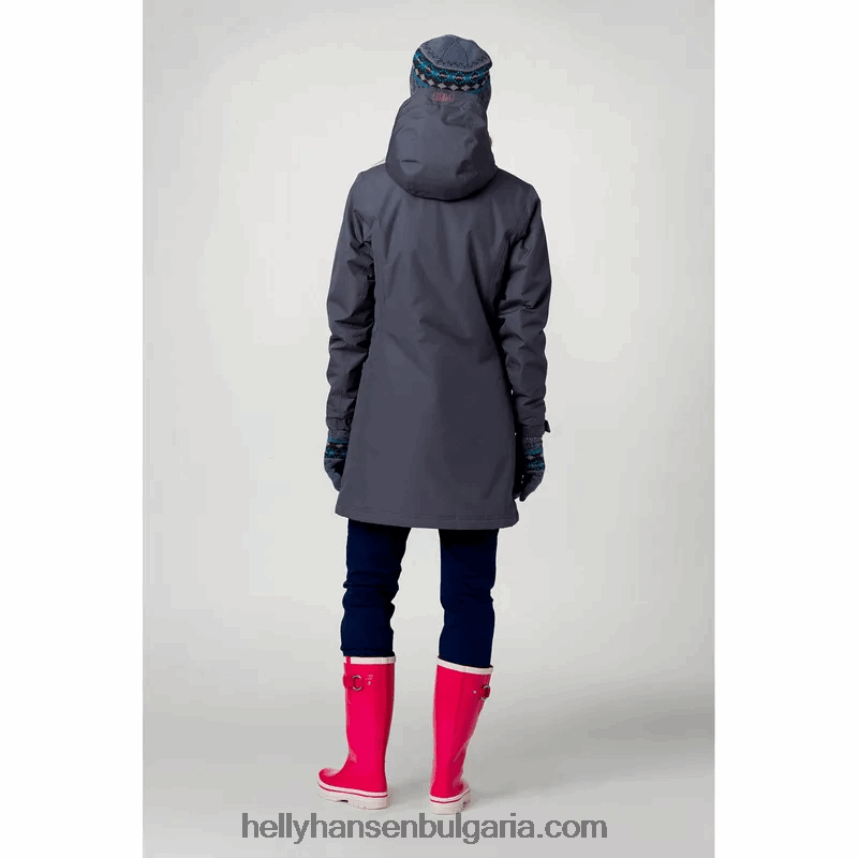 Жени дамско дълго зимно яке belfast 80V22D1549 черен Helly-Hansen