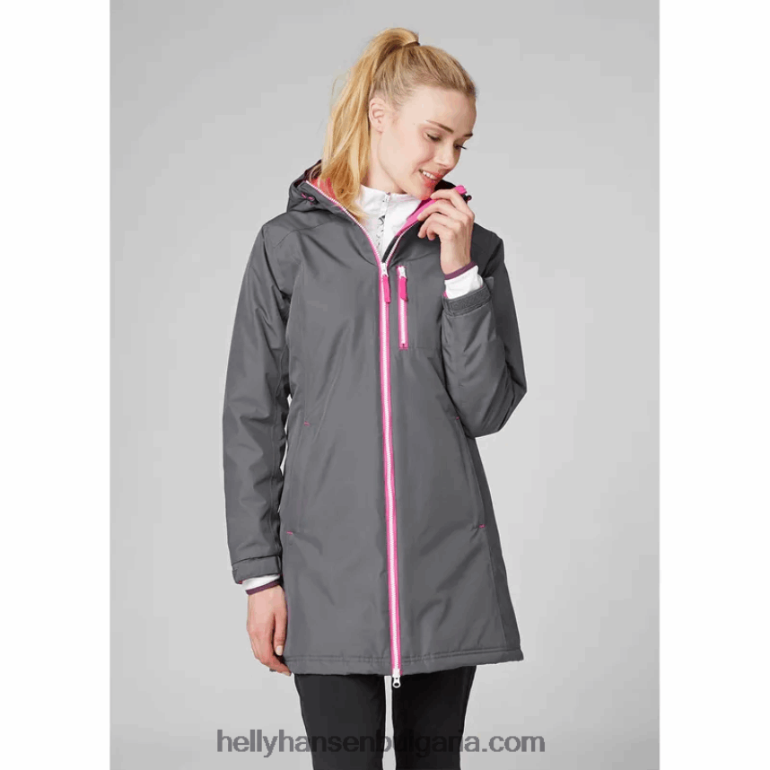 Жени дамско дълго зимно яке belfast 80V22D1550 полезност гр Helly-Hansen