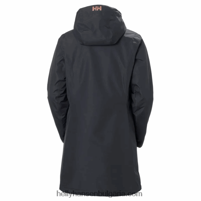 Жени дамско дълго зимно яке belfast 80V22D1552 черен Helly-Hansen