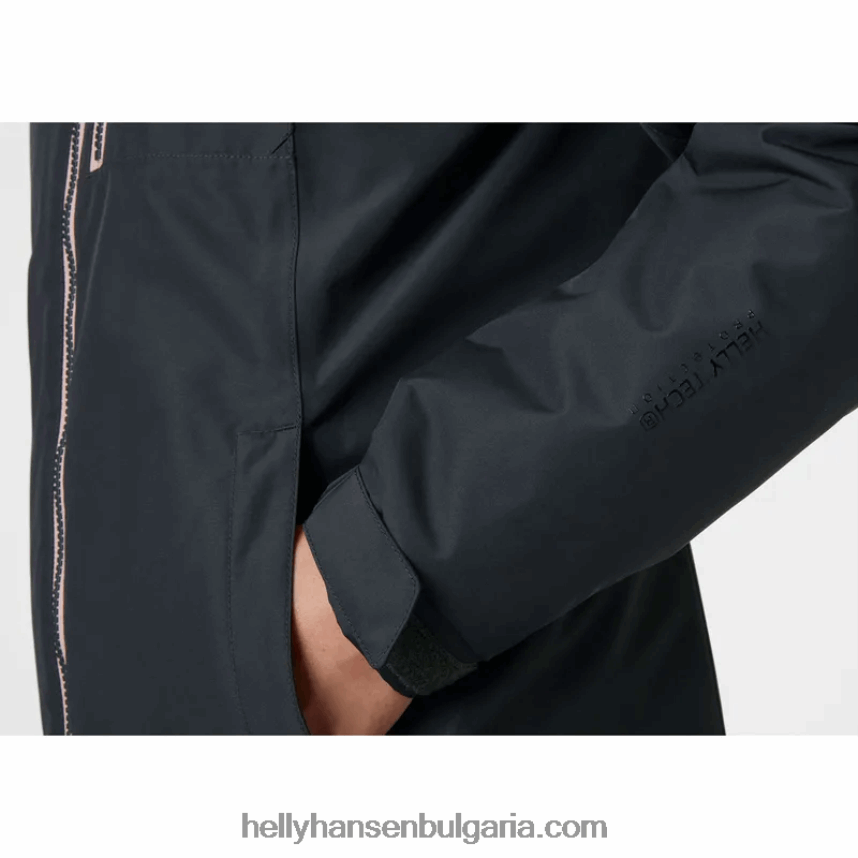 Жени дамско дълго зимно яке belfast 80V22D1552 черен Helly-Hansen