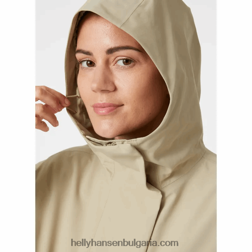 Жени дамски шлифер jane 80V22D2782 полезност gre/navy Helly-Hansen