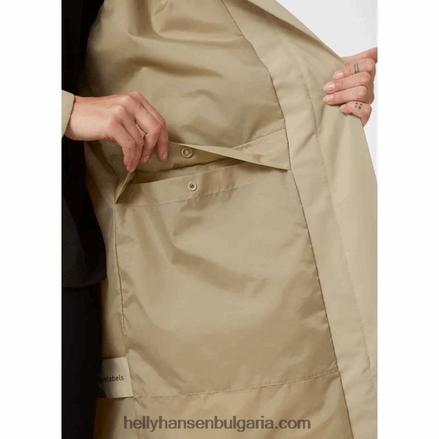 Жени дамски шлифер jane 80V22D2782 полезност gre/navy Helly-Hansen