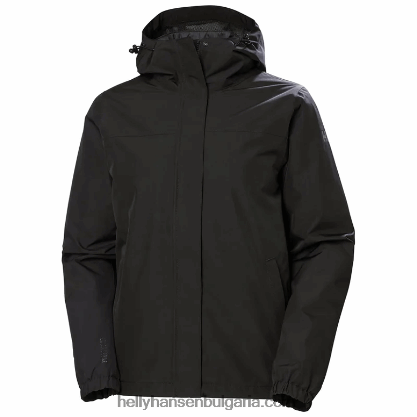 Жени дамско яке juell 3 в 1 с черупка и изолатор 80V22D2594 черно/морско синьо Helly-Hansen