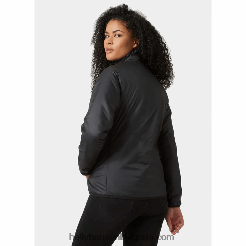 Жени дамско яке juell 3 в 1 с черупка и изолатор 80V22D2594 черно/морско синьо Helly-Hansen