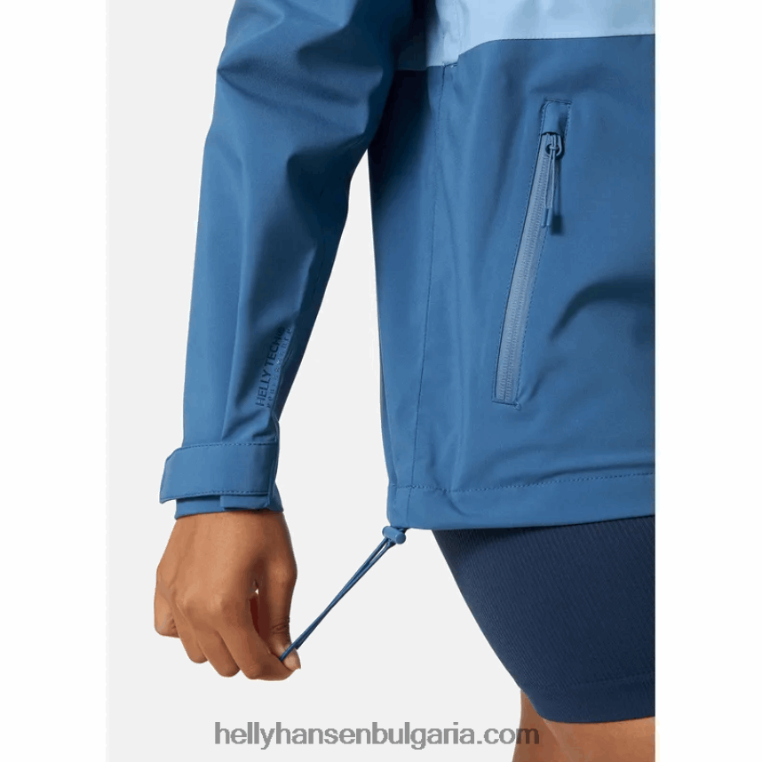 Жени дамско водоустойчиво яке juell storm 80V22D2617 nimbus clou/черно Helly-Hansen