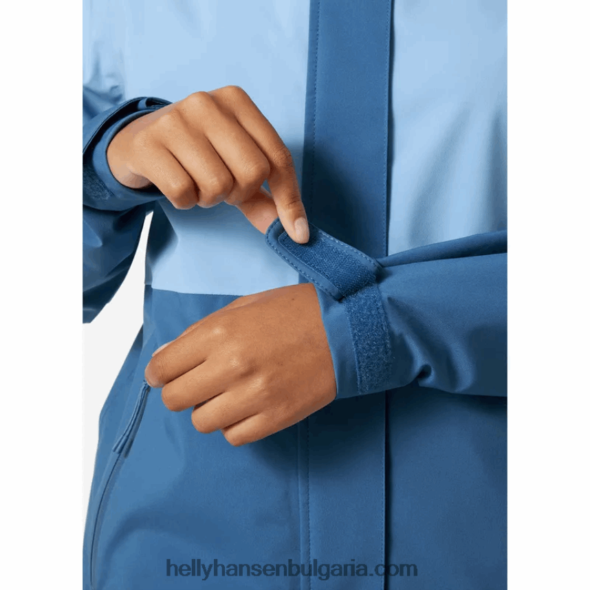 Жени дамско водоустойчиво яке juell storm 80V22D2617 nimbus clou/черно Helly-Hansen