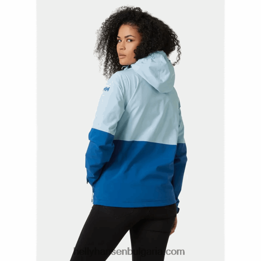 Жени дамско водоустойчиво яке juell storm 80V22D2618 светло син Helly-Hansen
