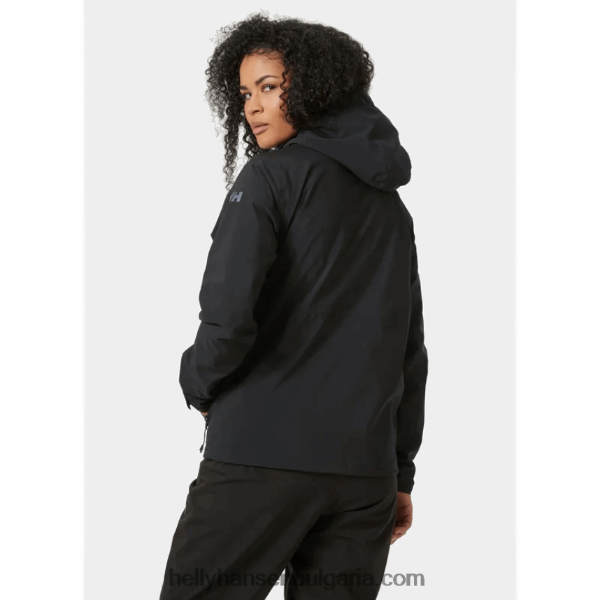 Жени дамско водоустойчиво яке juell storm 80V22D2619 ярко синьо/наситено фиорд Helly-Hansen