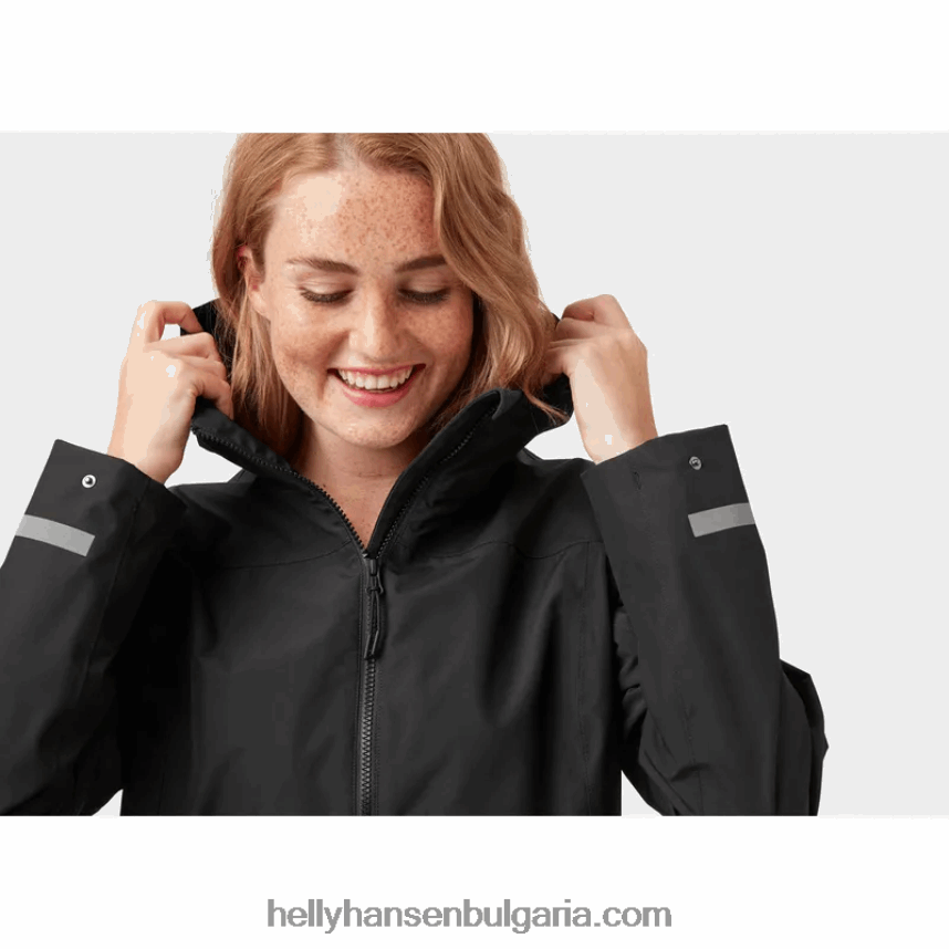 Жени дамски дъждобран lisburn 80V22D2620 дълбок фиорд/черен Helly-Hansen