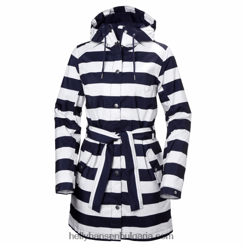 Жени дамски дъждобран lyness ii 80V22D2602 черно/морско синьо Helly-Hansen