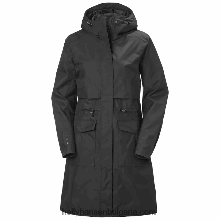 Жени дамски дъждобран lynnwood 80V22D2784 hh каки/черно Helly-Hansen