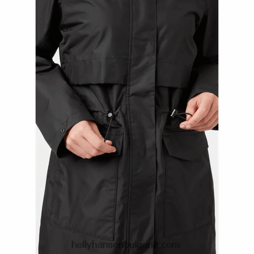 Жени дамски дъждобран lynnwood 80V22D2784 hh каки/черно Helly-Hansen