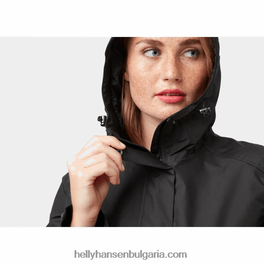 Жени дамски дъждобран lynnwood 80V22D2784 hh каки/черно Helly-Hansen