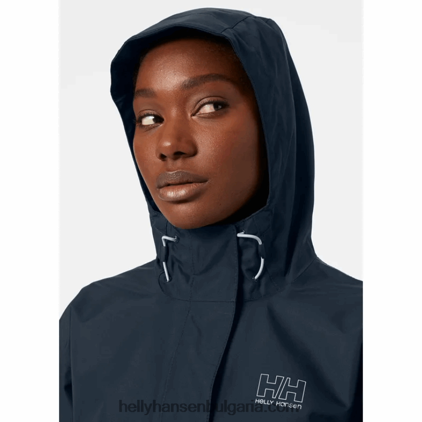 Жени дамско яке за дъжд seven j 80V22D1524 черен Helly-Hansen