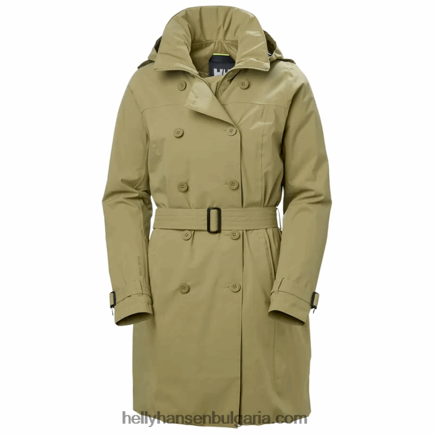 Жени дамски изолиран тренчкот urb lab welsey 80V22D2596 черно/морско синьо Helly-Hansen