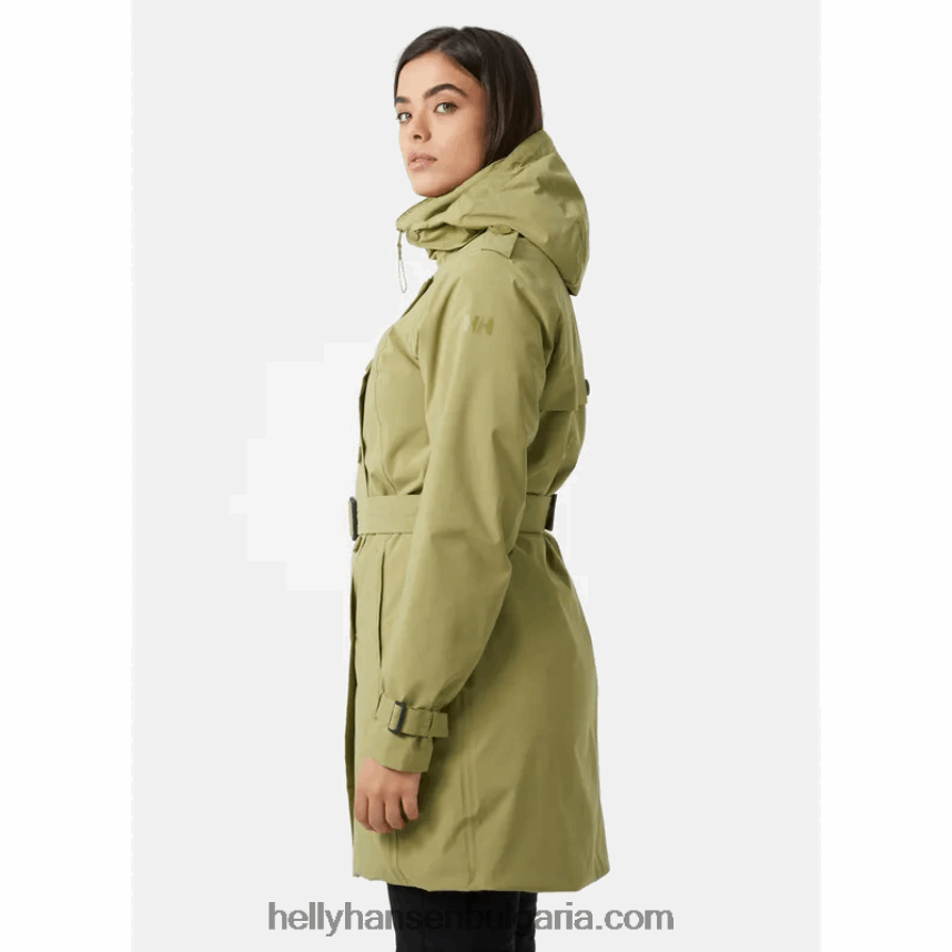 Жени дамски изолиран тренчкот urb lab welsey 80V22D2596 черно/морско синьо Helly-Hansen