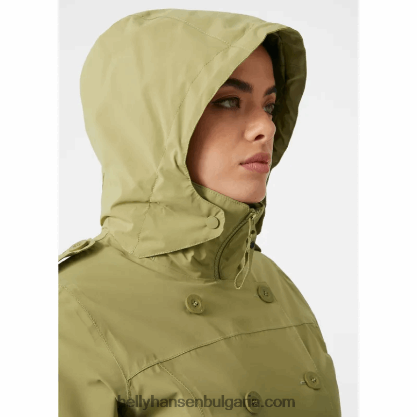 Жени дамски изолиран тренчкот urb lab welsey 80V22D2596 черно/морско синьо Helly-Hansen