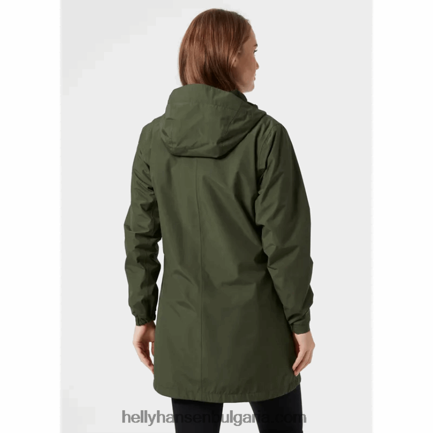 Жени дамско дъждовно яке тип valkyrie с поларена подплата 80V22D1517 мента Helly-Hansen