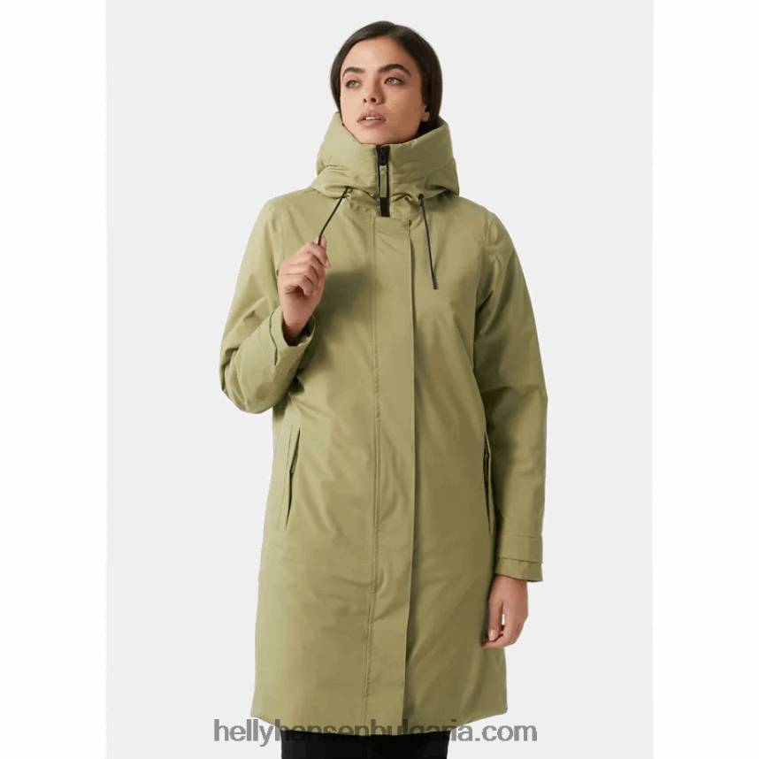 Жени дамски изолиран дъждобран victoria 80V22D2585 черно/морско синьо Helly-Hansen