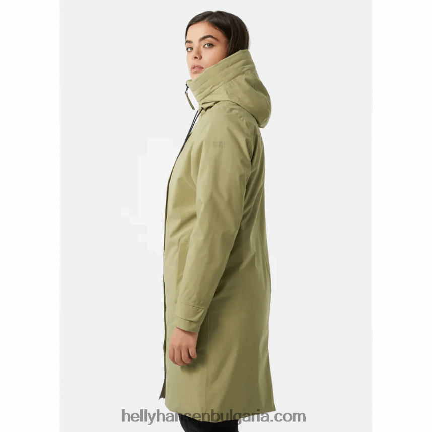 Жени дамски изолиран дъждобран victoria 80V22D2585 черно/морско синьо Helly-Hansen