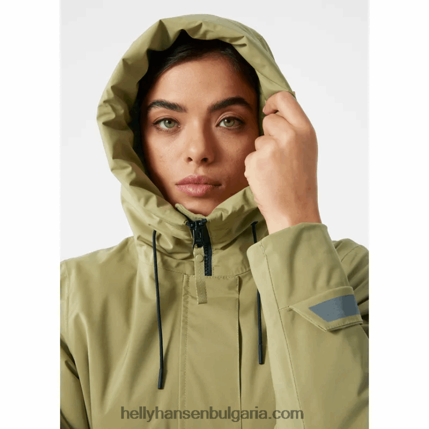 Жени дамски изолиран дъждобран victoria 80V22D2585 черно/морско синьо Helly-Hansen