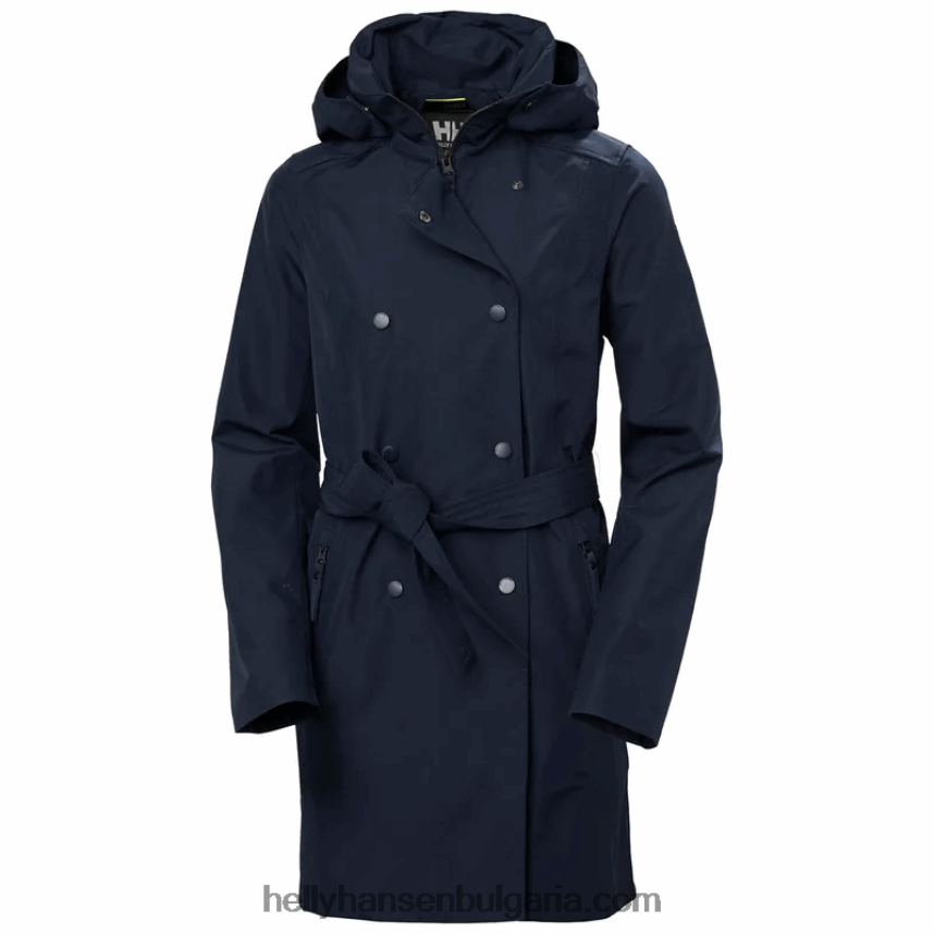 Жени дамски тренчкот welsey ii 80V22D1540 черен Helly-Hansen