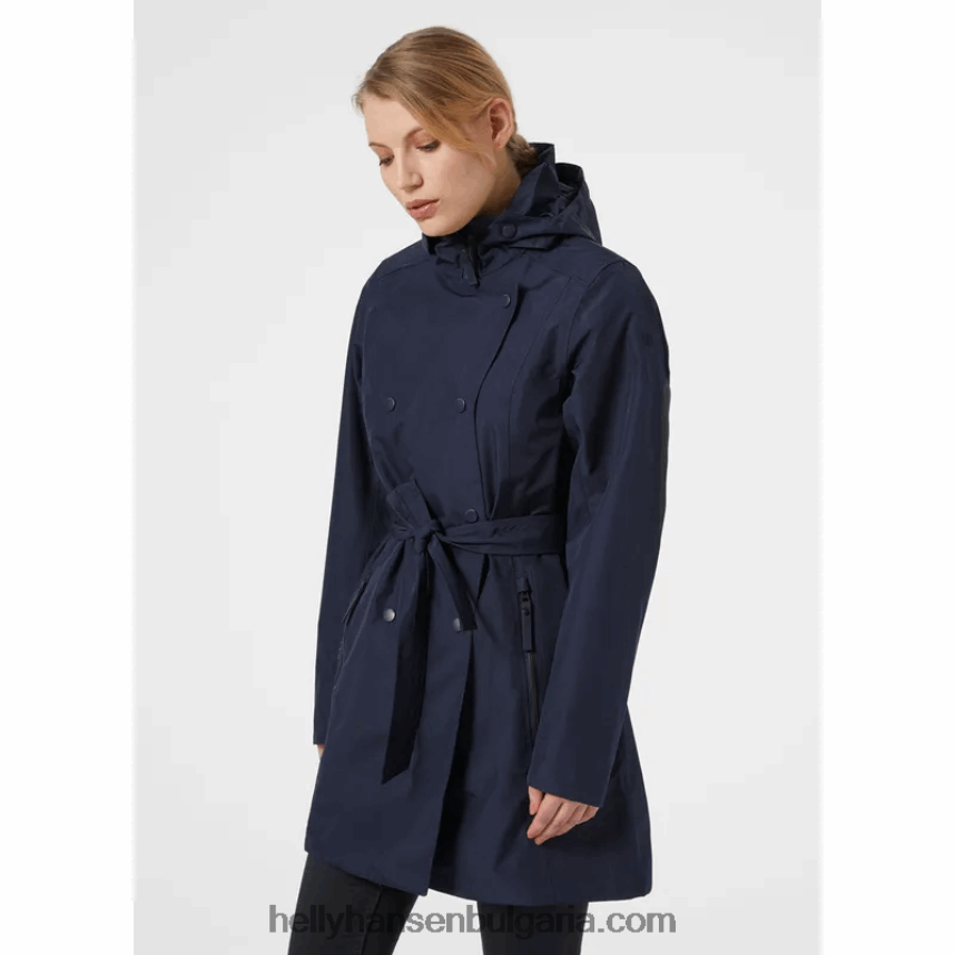 Жени дамски тренчкот welsey ii 80V22D1540 черен Helly-Hansen