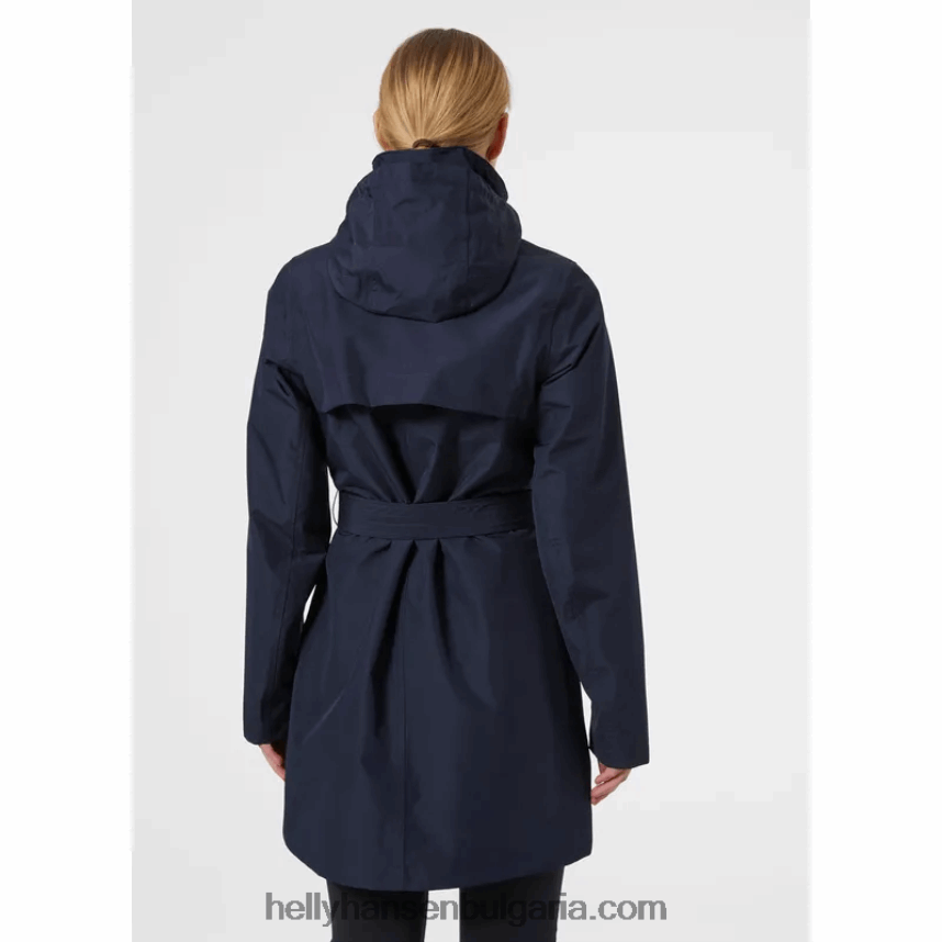 Жени дамски тренчкот welsey ii 80V22D1540 черен Helly-Hansen