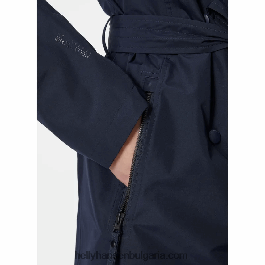 Жени дамски тренчкот welsey ii 80V22D1540 черен Helly-Hansen