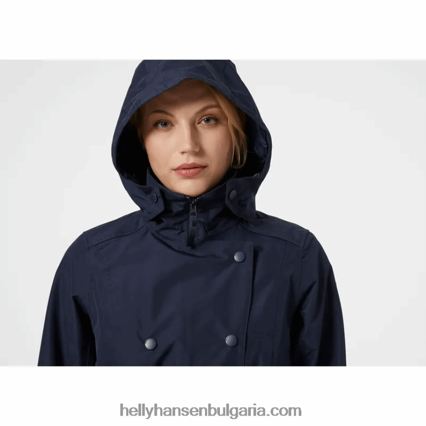 Жени дамски тренчкот welsey ii 80V22D1540 черен Helly-Hansen