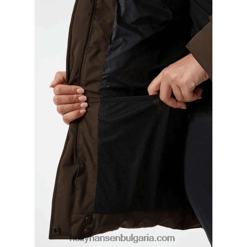 Жени жените обожават пухкави парки 80V22D1580 черен Helly-Hansen