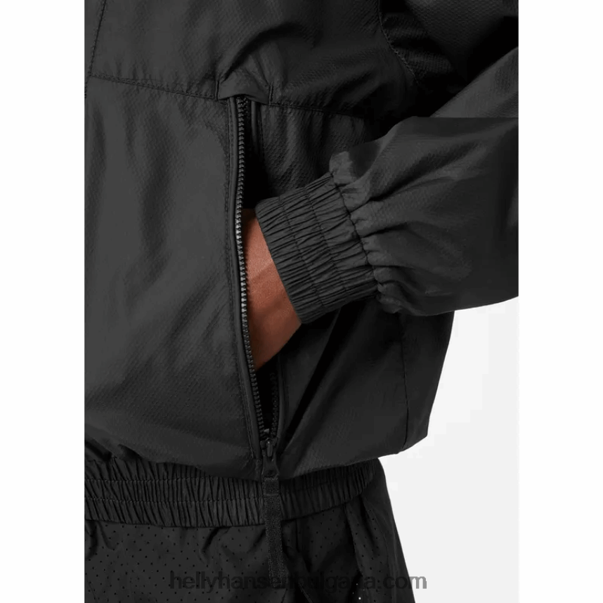 Жени дамско яке за вятър 80V22D1595 розов дим Helly-Hansen