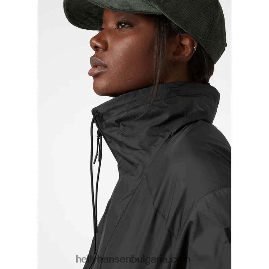 Жени дамско яке за вятър 80V22D1595 розов дим Helly-Hansen