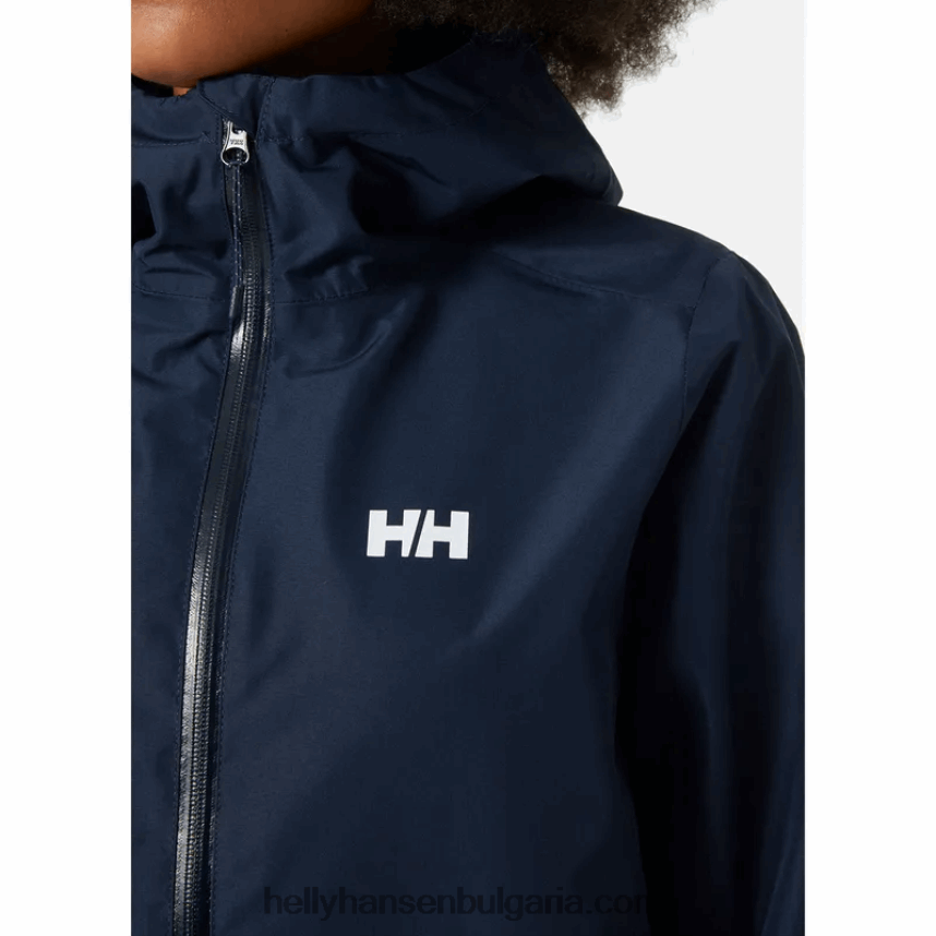 Жени дамско активно яке с океански връзки 80V22D2234 черен Helly-Hansen
